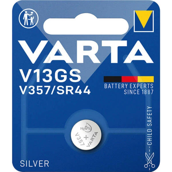 VARTA V13GS / V357 - Batterie - Piles-boutons 1 VARTA V13GS / V357 - Batterie - Piles-boutons