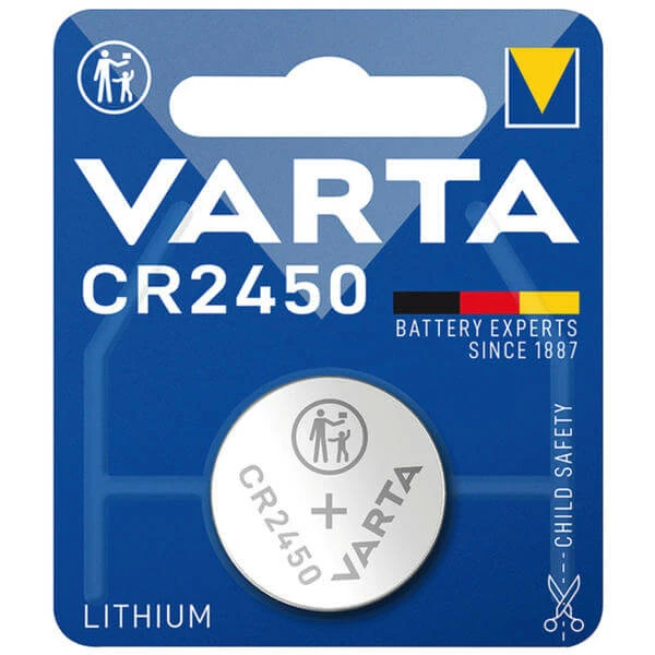 VARTA CR-2450 3V - Batterie - Piles-boutons 1 VARTA CR-2450 3V - Batterie - Piles-boutons