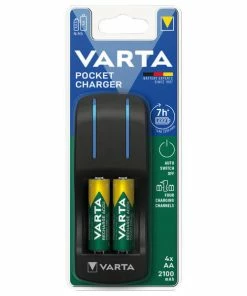 VARTA Pocket Charger 4xAA - Pocket Charger - Accus Et Chargeurs