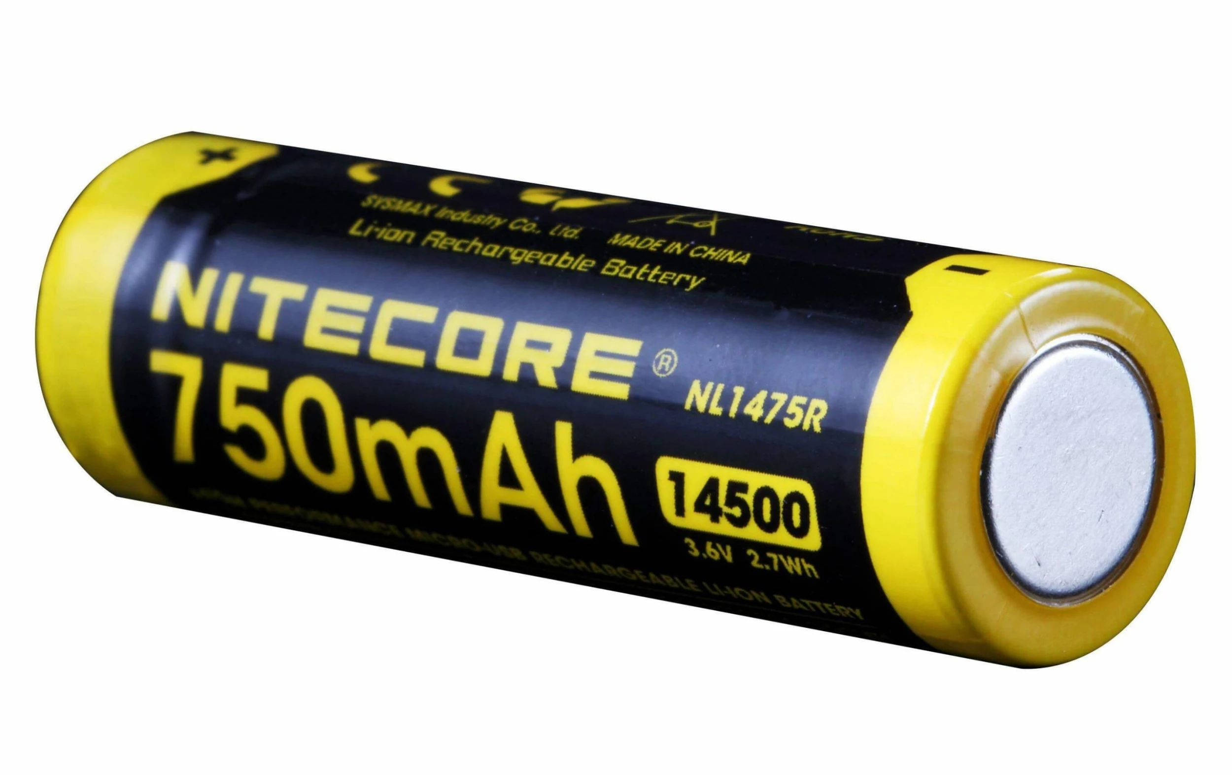 Nitecore Accumulateur NL1475R 14500 750 MAh - Accus Et Chargeurs 1 Nitecore Accumulateur NL1475R 14500 750 MAh - Accus Et Chargeurs