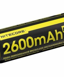 Nitecore Accumulateur NL1826R 18650 2600 MAh - Accus Et Chargeurs