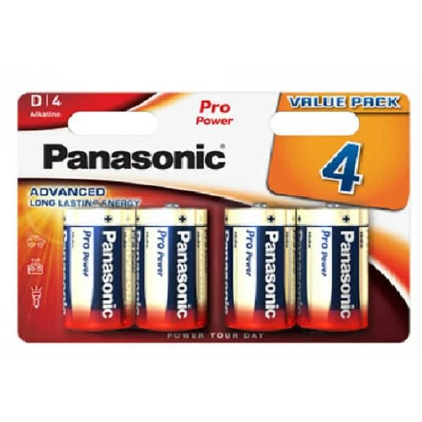 Panasonic Pro Power 4x - Piles Alcalines 1 Panasonic Pro Power 4x - Piles Alcalines