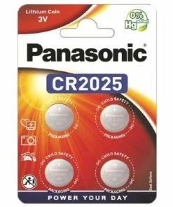 Panasonic 4x CR2025 - Piles Alcalines