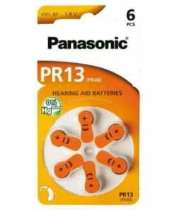 Panasonic Zinc-Air 60x PR13 - Piles Alcalines