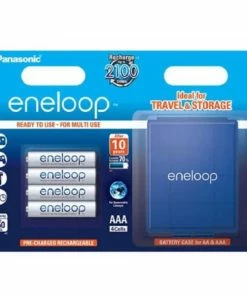 Panasonic Eneloop Eneloop 4x AAA - Piles Alcalines
