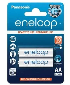 Panasonic Eneloop Eneloop 2x AA - Piles Alcalines