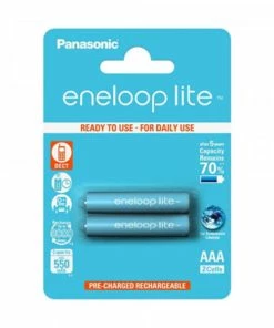 Panasonic Eneloop Eneloop Lite 2x AAA 550mAh - Piles Alcalines