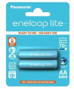 Panasonic Eneloop Eneloop Lite 2x AA - Piles Alcalines
