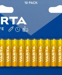 VARTA Pile Longlife AAA 10 Pièce/s - Piles Alcalines