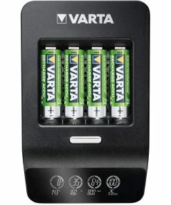 VARTA Chargeur Chargeur LCD Ultra Rapide+ Incl. 4xAA - Accus Et Chargeurs