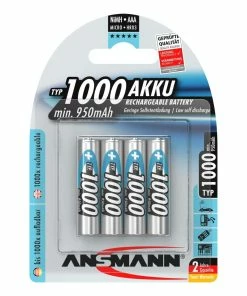Ansmann Batterie 4x AAA Typ 1000 950 MAh - Accus Et Chargeurs