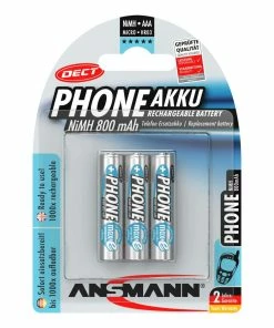 Ansmann Batterie 3x AAA 800 MAh Pour Les Téléphones DECT - Accus Et Chargeurs