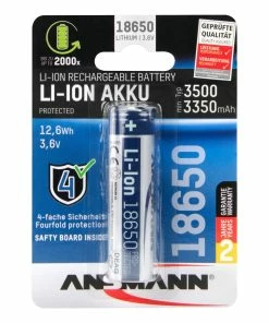 Ansmann Batterie 18650 Typ 3500 3350 MAh - Accus Et Chargeurs