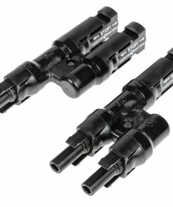 Autarking Connecteur Ensemble MC4 Jonction 2x F-M & 2x M-F - Accessoires D'énergie Solaire