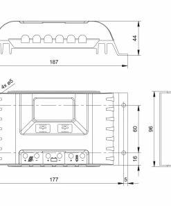 Steca Régulateur De Charge Solaire PR 3030 - Contrôleur De Charge -Solar panels shop 1236328 3 5 scaled