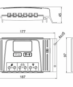 Steca Régulateur De Charge SOLARIX 4040 - Contrôleur De Charge -Solar panels shop 1236330 3 5