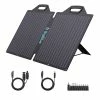 BigBlue Panneau Solaire B418 100 W, Compatible MC4, Kit 10 En 1 - Modules Solaires