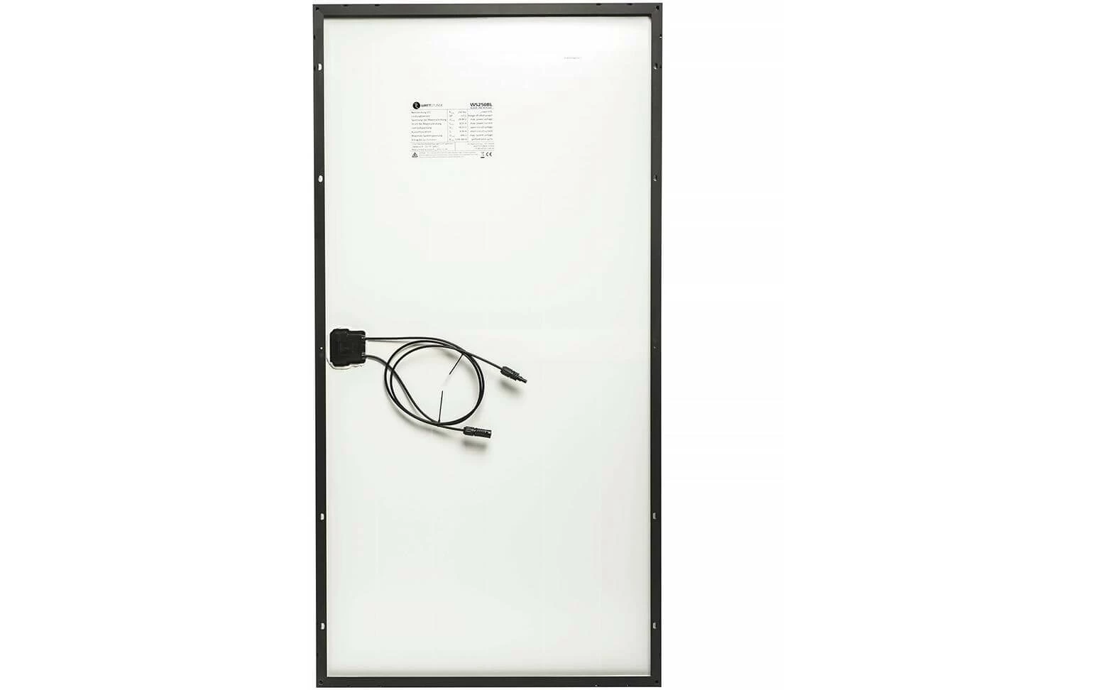 WATTSTUNDE Panneau Solaire WS250BL Ligne Noire 250 W - Modules Solaires 2 WATTSTUNDE Panneau Solaire WS250BL Ligne Noire 250 W - Modules Solaires – Image 2