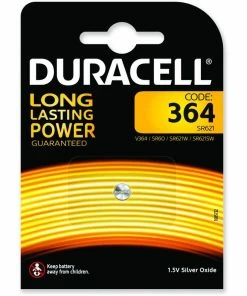 DURACELL Pile Bouton Oxyde D'argent 364 1 Pièce/s - Piles Alcalines
