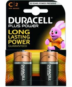 DURACELL Pile C Plus Power 2 Pièce/s - Piles Alcalines