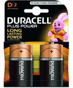 DURACELL Pile D Plus Power 2 Pièce/s - Piles Alcalines