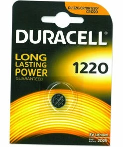 DURACELL Pile Bouton Lithium CR1220 1 Pièce/s - Piles Alcalines