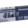 Panasonic Pile Alkaline Powerline Industrial AA 10 Pièce/s - Piles Alcalines