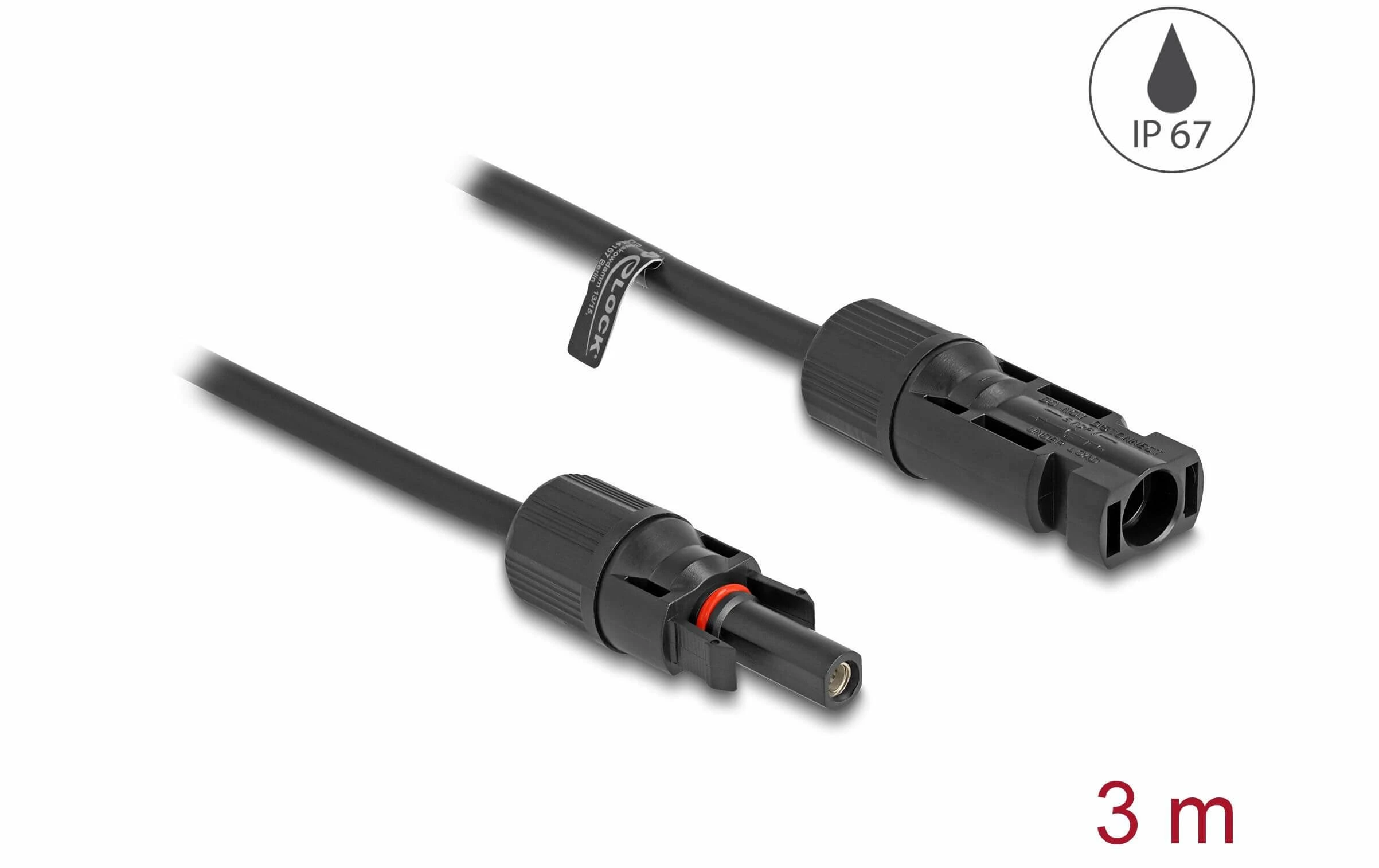 DeLock Câble De Raccordement DL4 Mâle à Femelle 4 Mm², 3 M - Accessoires D'énergie Solaire 2 DeLock Câble De Raccordement DL4 Mâle à Femelle 4 Mm², 3 M - Accessoires D'énergie Solaire – Image 2