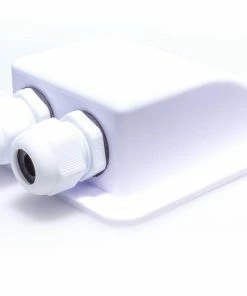 Swaytronic Boîte De Jonction Solaire Double, Blanc - Accessoires D'énergie Solaire