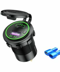 Swaytronic Prise De Connexion USB QC 3.0 Type C 60W USB/PD - Accessoires D'énergie Solaire