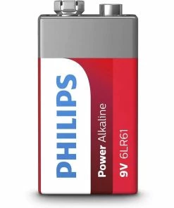 Philips Pile Pile Power Alkaline 9 V 1 Pièce/s - Piles Alcalines -Solar panels shop 1476076 2 5
