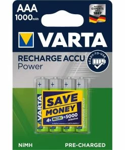 VARTA Accumulateur 4x AAA 1000 MAh 1000 MAh - Accus Et Chargeurs