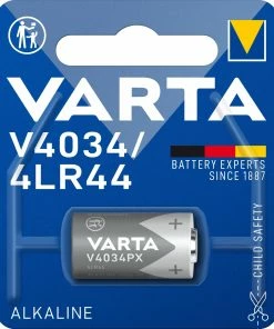 VARTA Pile Bouton V4034PX/ 4LR44 1 Pièce/s - Piles Alcalines