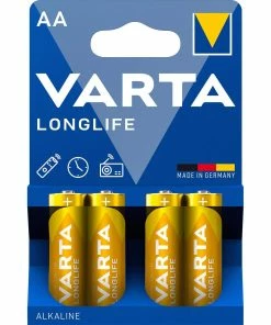 VARTA Pile Longlife AA 4 Pièce/s - Piles Alcalines