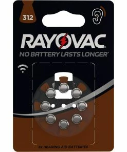 VARTA Pile Pour Appareil Auditif Rayovac 312 8 Pièce/s - Piles-boutons