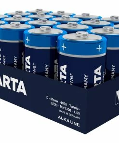 VARTA Pile Longlife Power D 20 Pièce/s - Piles Alcalines