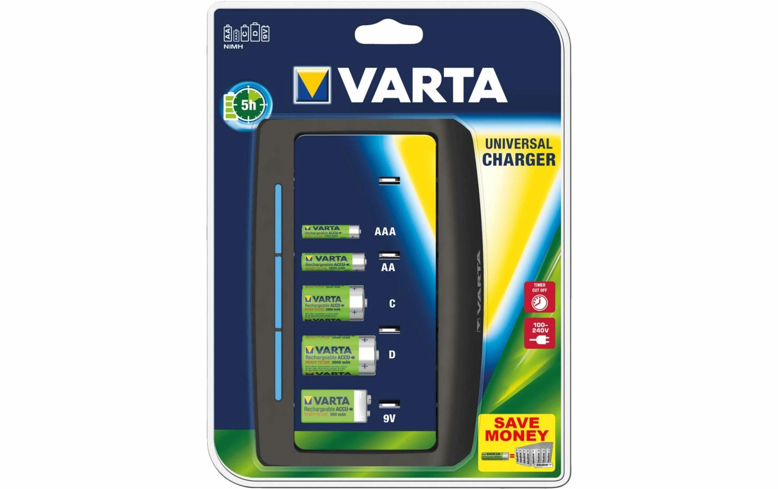 VARTA Chargeur Universal Charger - Accus Et Chargeurs 1 VARTA Chargeur Universal Charger - Accus Et Chargeurs