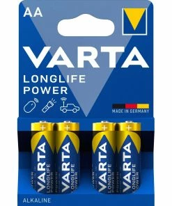 VARTA Pile Longlife Power AA 4 Pièce/s - Piles Alcalines