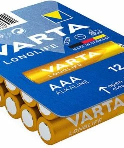 VARTA Pile Longlife AAA 12 Pièce/s - Piles Alcalines
