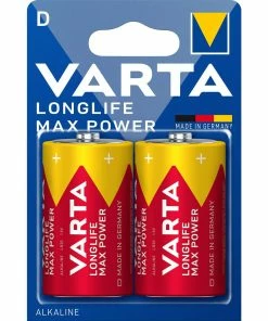 VARTA Pile Longlife Max Power D 2 Pièce/s - Piles Alcalines