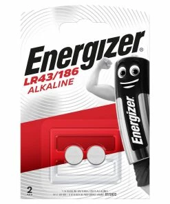 Energizer Pile Bouton LR43 / 186 2 Pièce/s - Piles-boutons