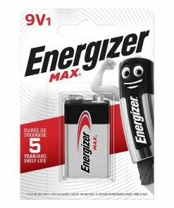 Energizer Pile MAX 9V / 6LR61 1 Pièce/s - Piles Alcalines