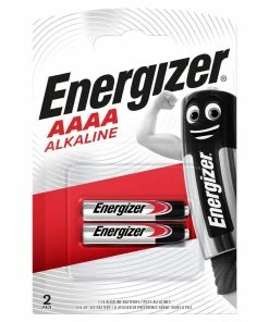 Energizer Pile Alkaline AAAA 2 Pièce/s - Piles Alcalines