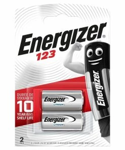 Energizer Pile Lithium 123 2 Pièce/s - Piles Alcalines