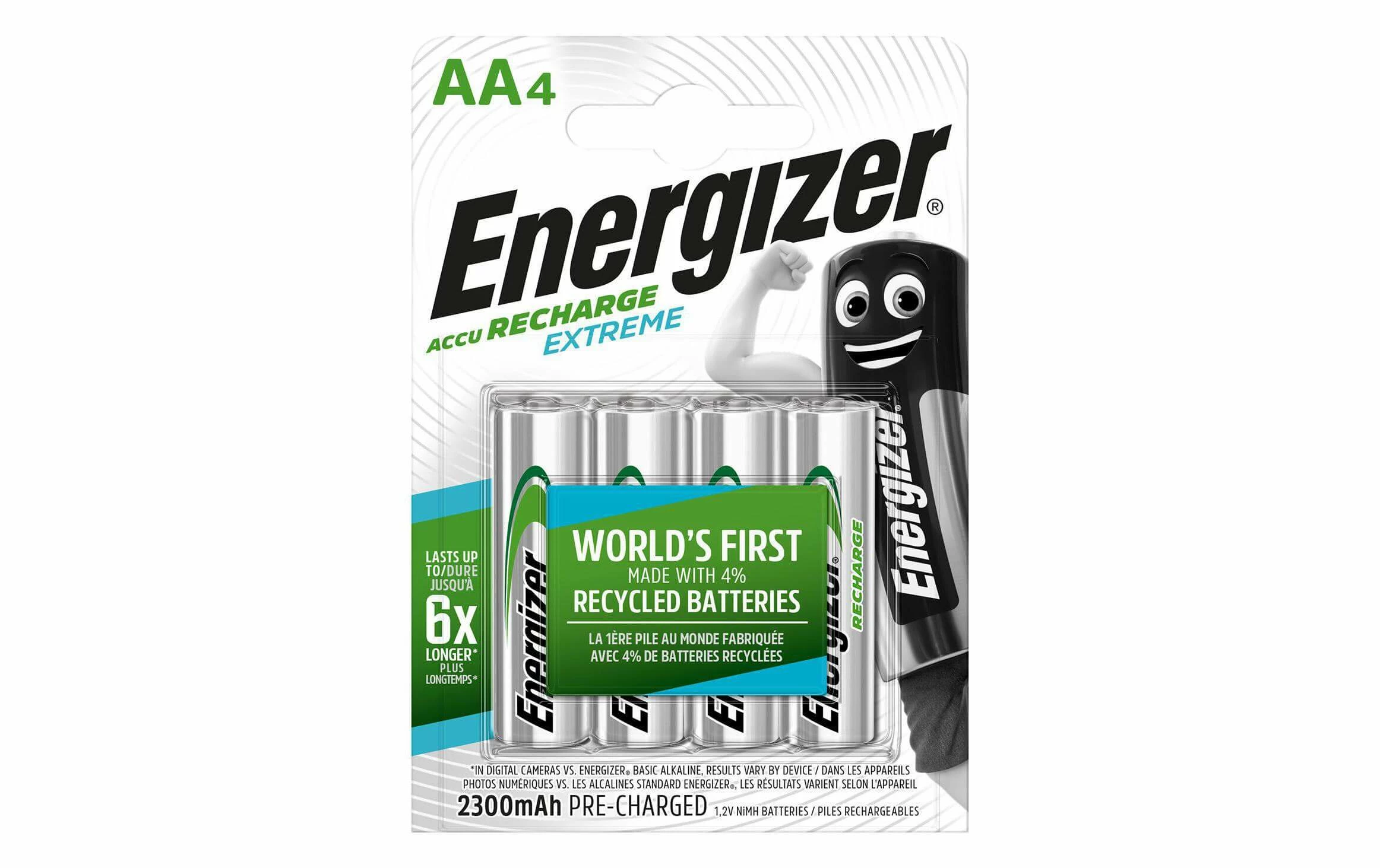 Energizer Batterie Extreme, Mignon AA 2300 MAh - Accus Et Chargeurs 1 Energizer Batterie Extreme, Mignon AA 2300 MAh - Accus Et Chargeurs