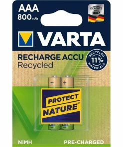 VARTA Accumulateur Recharge Accu Recycled AAA 800mAh 800 MAh - Accus Et Chargeurs