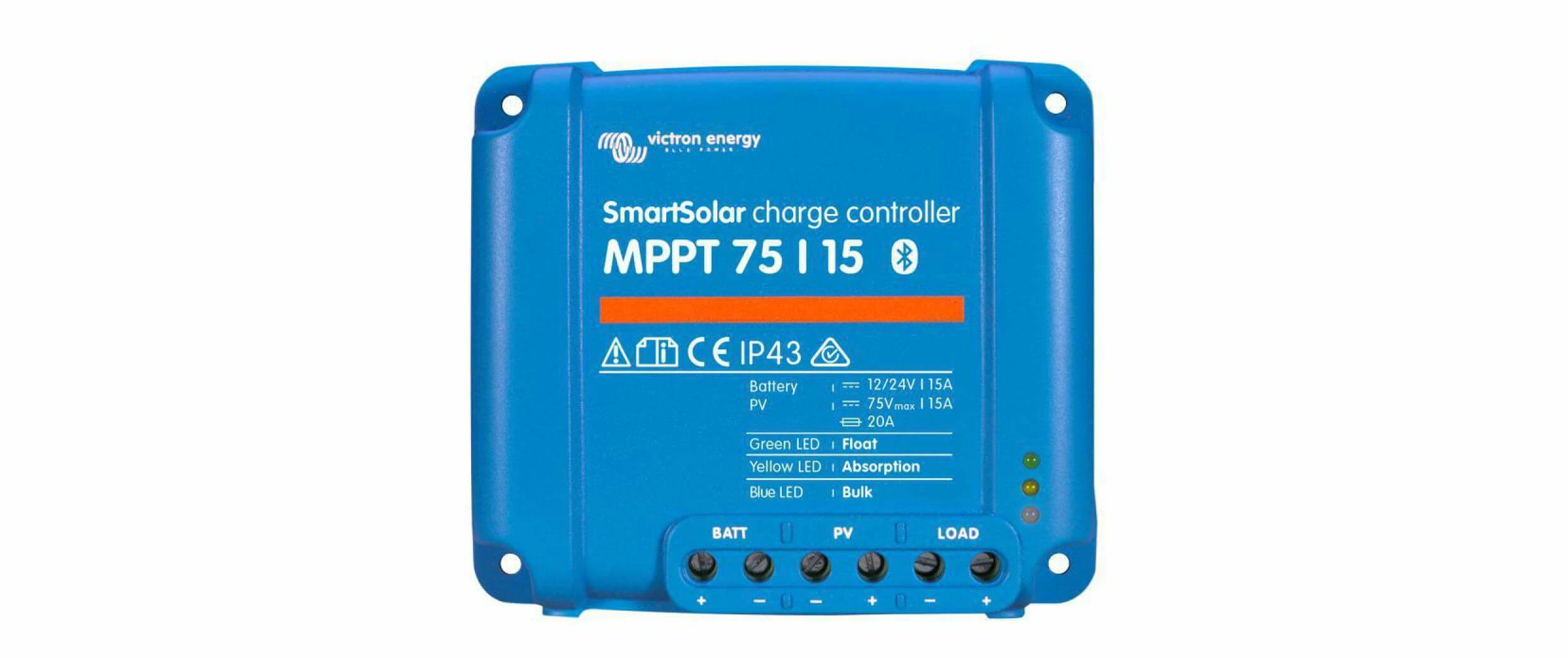 Victron Régulateur De Charge SmartSolar MPPT 75/15 - Contrôleur De Charge 1 Victron Régulateur De Charge SmartSolar MPPT 75/15 - Contrôleur De Charge