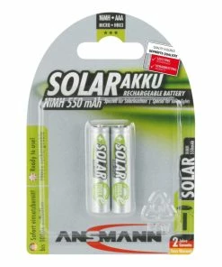 Ansmann Accumulateur 2x AAA 550 MAh Pour Applications Solaires - Accus Et Chargeurs