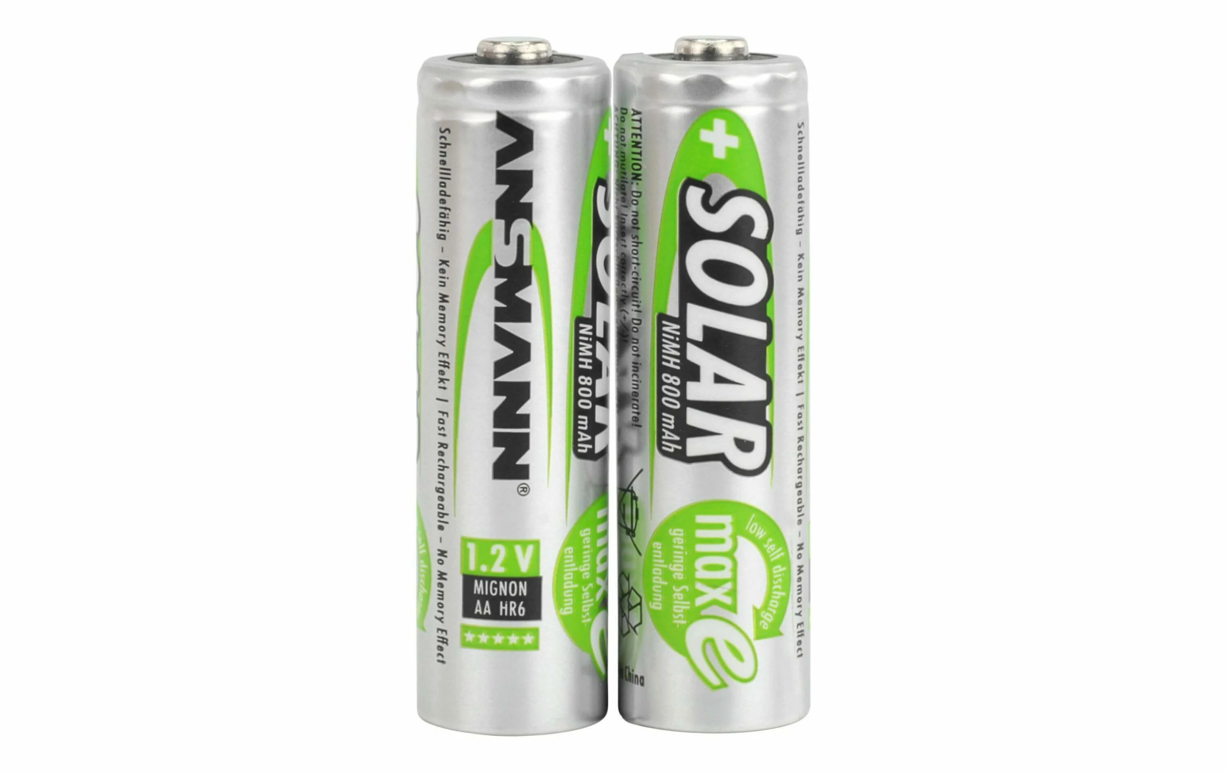 Ansmann Batterie 2x AA 800 MAh Pour Applications Solaires - Accus Et Chargeurs 2 Ansmann Batterie 2x AA 800 MAh Pour Applications Solaires - Accus Et Chargeurs – Image 2