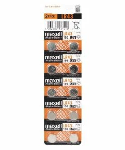 Maxell Europe LTD. Pile Bouton LR43 10 Pièce/s - Piles-boutons